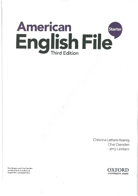کتابهای American English File ویرایش سوم +دانلود gallery3