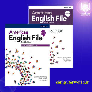 معرفی و سفارش کتاب American English File STARTER ,ویرایش سوم اثر جمعی از نویسندگان انتشارات OXFORD دو جلدی