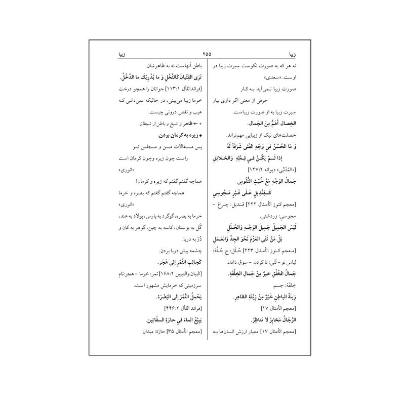 کتاب فرهنگ ضرب المثل های مشترک فارسی و عربی gallery4