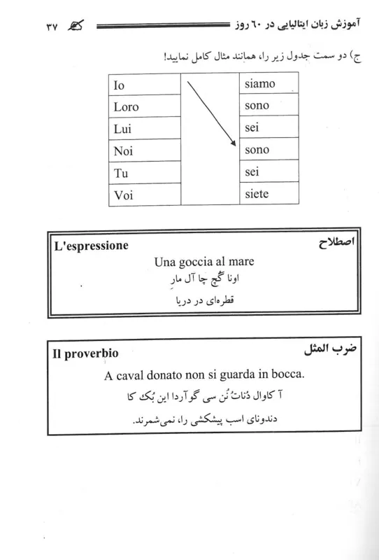 کتاب آموزش زبان ایتالیایی در 60 روز gallery5
