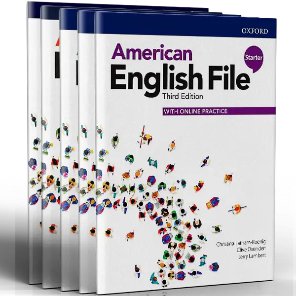 کتابهای American English File ویرایش سوم +دانلود